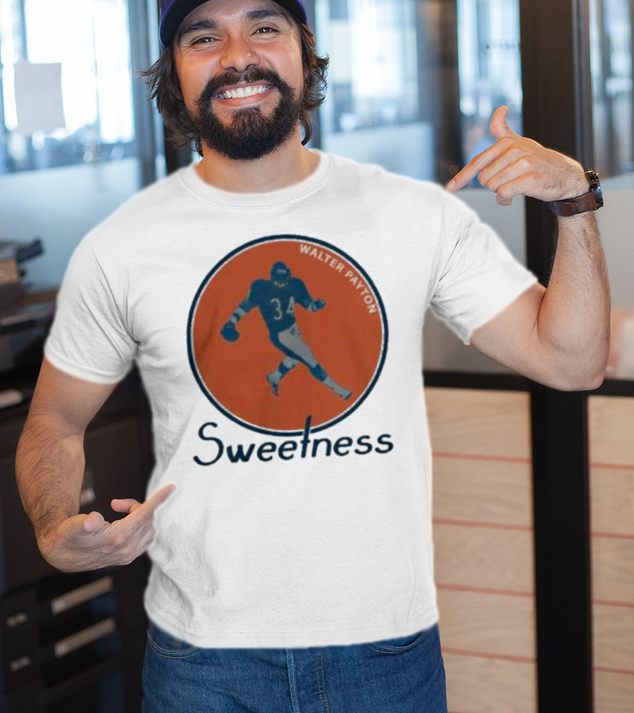 Chitown Clothing Chicago Walter Payton Sweetness 34 T-Shirt