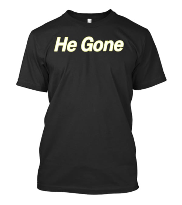 Couch Racer He Gone Vintage Minimalist T-Shirt