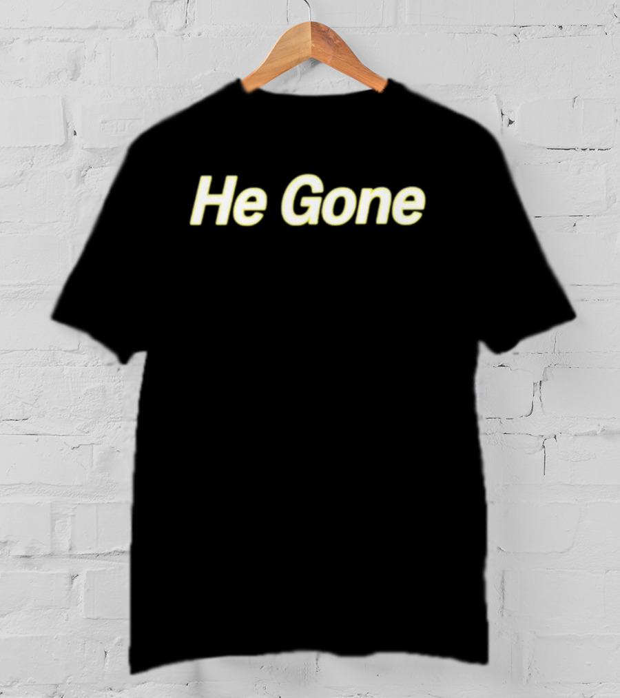 Couch Racer He Gone Vintage Minimalist T-Shirt