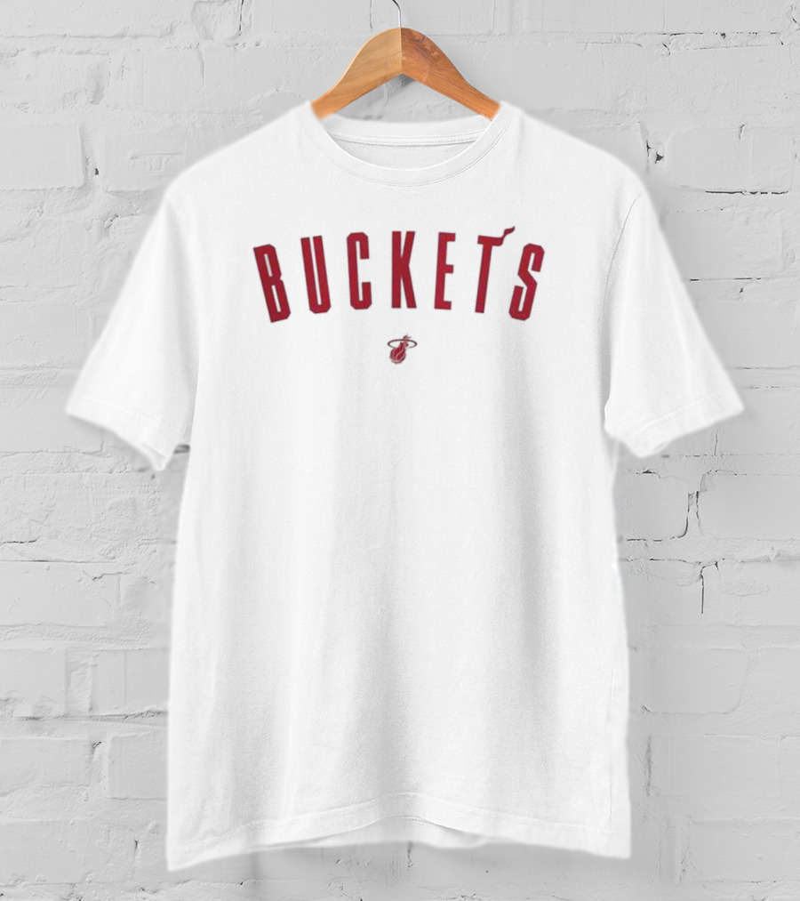 Buckets Court Culture Miami Heat Influence T-Shirt