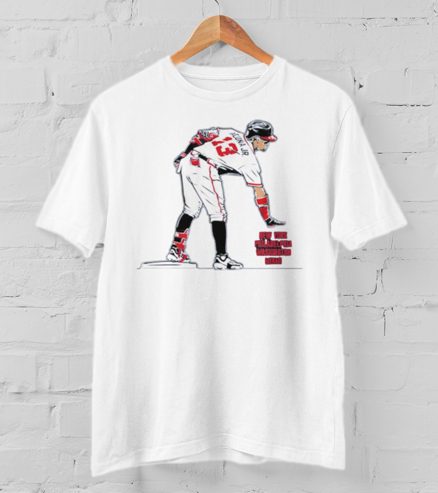 Ronald Acuña Jr New York Philadelphia Washington Miami T-Shirt