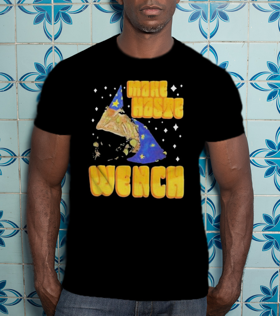 Make Haste Wench Wizard Frog Stars T-Shirt