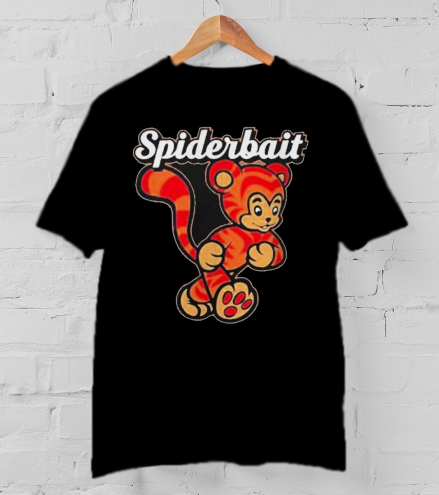 Spiderbait Striped Cartoon Tiger T-Shirt