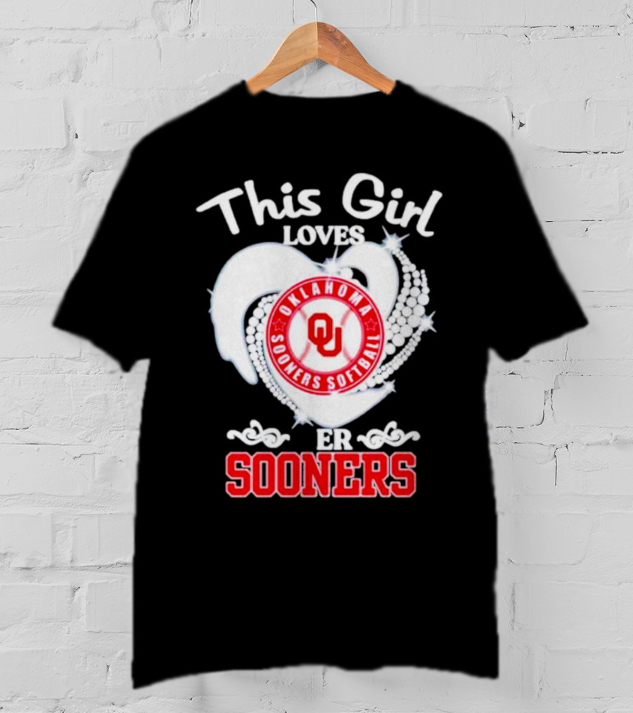 This Girl Loves Oklahoma Sooners Softball Her Sooners T-Shirt