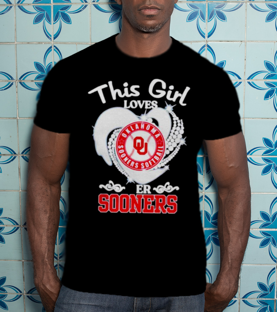 This Girl Loves Oklahoma Sooners Softball Her Sooners T-Shirt