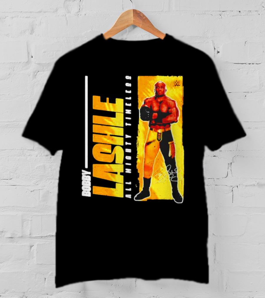 Bobby Lashley WWE All Mighty Timeless Champion T-Shirt