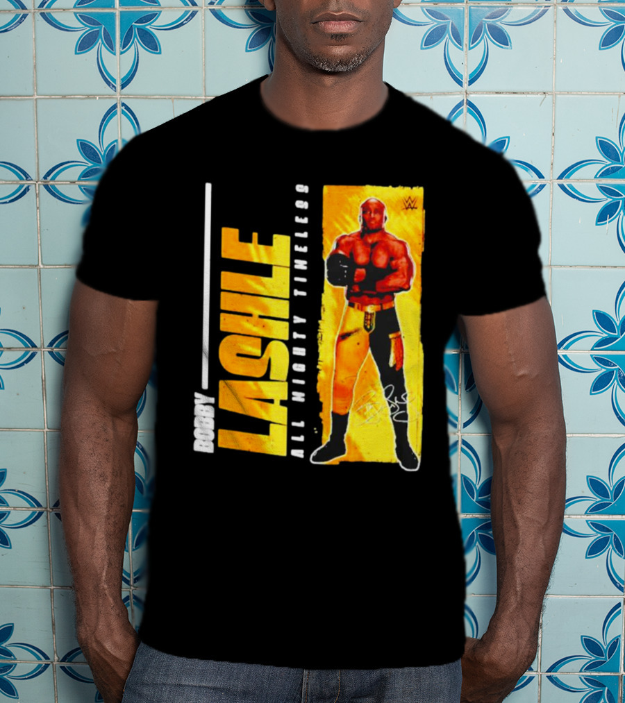 Bobby Lashley WWE All Mighty Timeless Champion T-Shirt