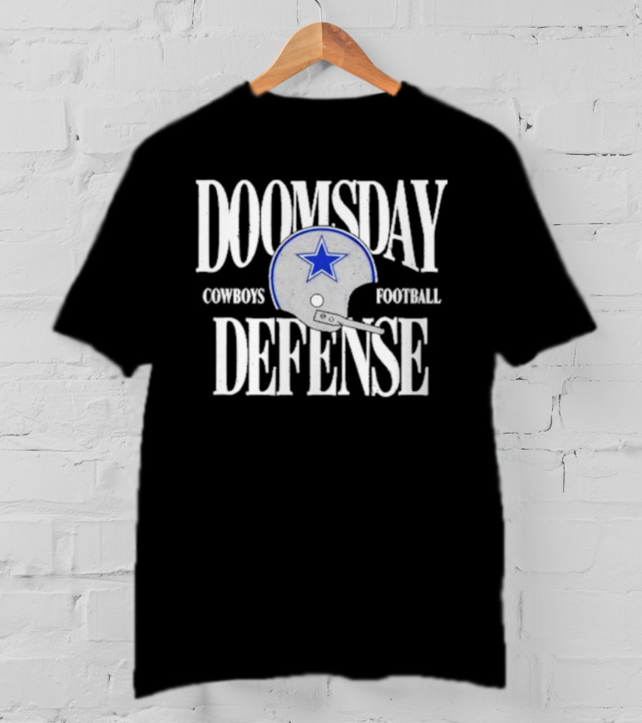 Cowboys Football Doomsday Defense Helmet T-Shirt