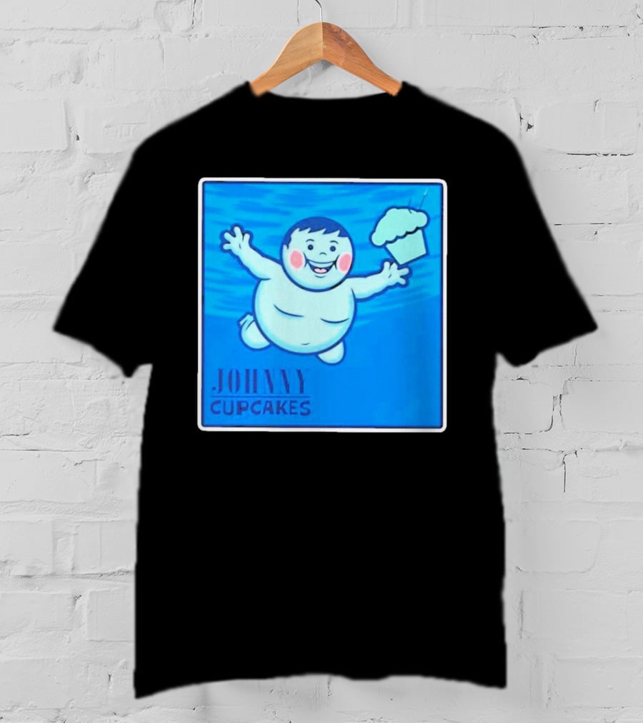 Johnny Cupcakes Swimming Boy With Cupcake T-Shirt