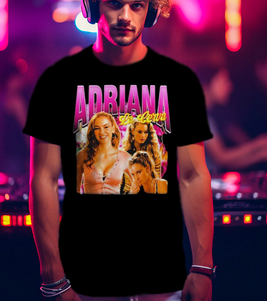 Adriana La Cerva Sopranos Central Character Collage T-Shirt