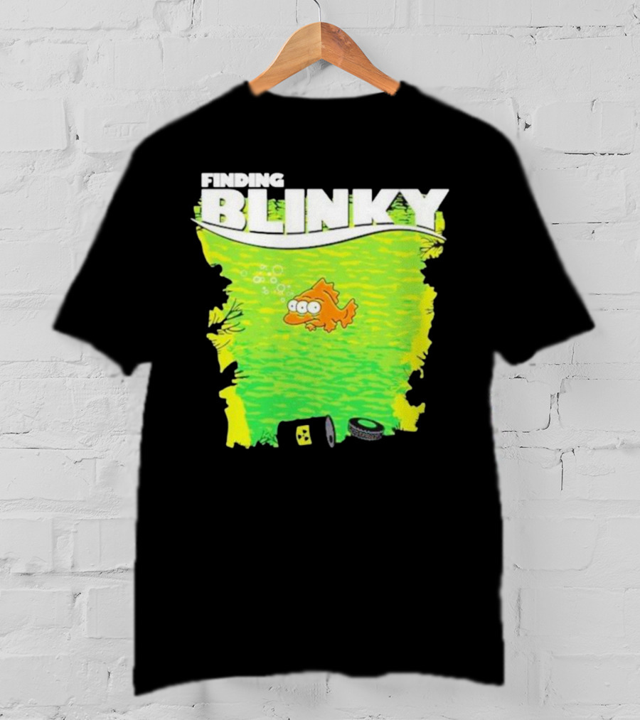 Finding Blinky Three-Eyed Fish Dump Reference T-Shirt