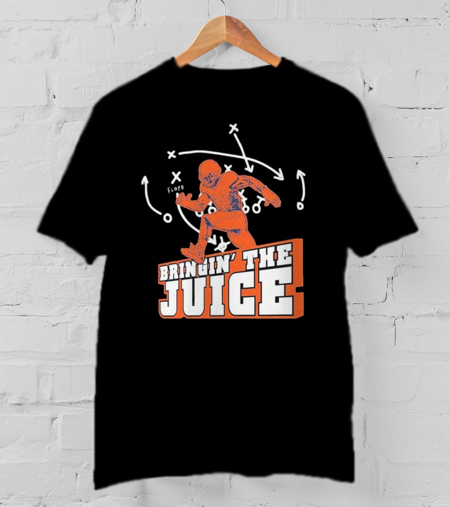 Bringin' The Juice Football Play Diagram T-Shirt