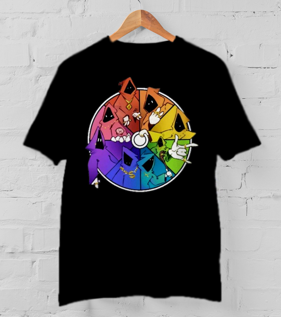 Shadow Wizard Money Gang Rainbow Circle T-Shirt