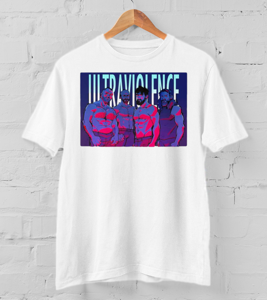 Ultraviolence AEW Wrestlers Neon T-Shirt