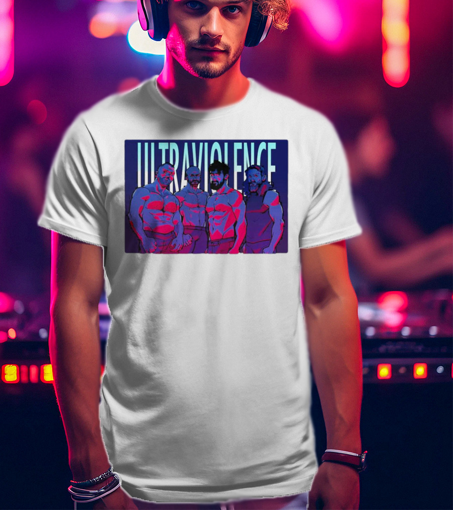 Ultraviolence AEW Wrestlers Neon T-Shirt