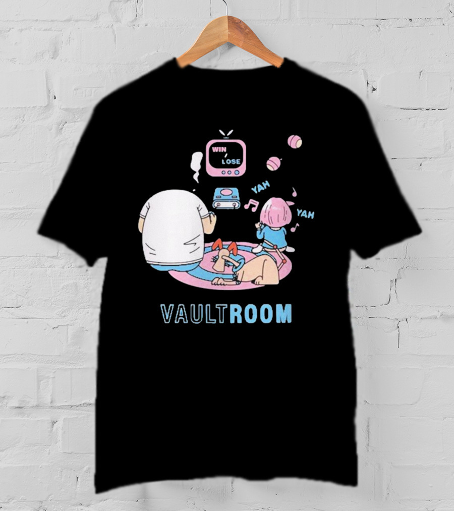 Vault Room Gaming Fun With Win Lose Challenge T-Shirt