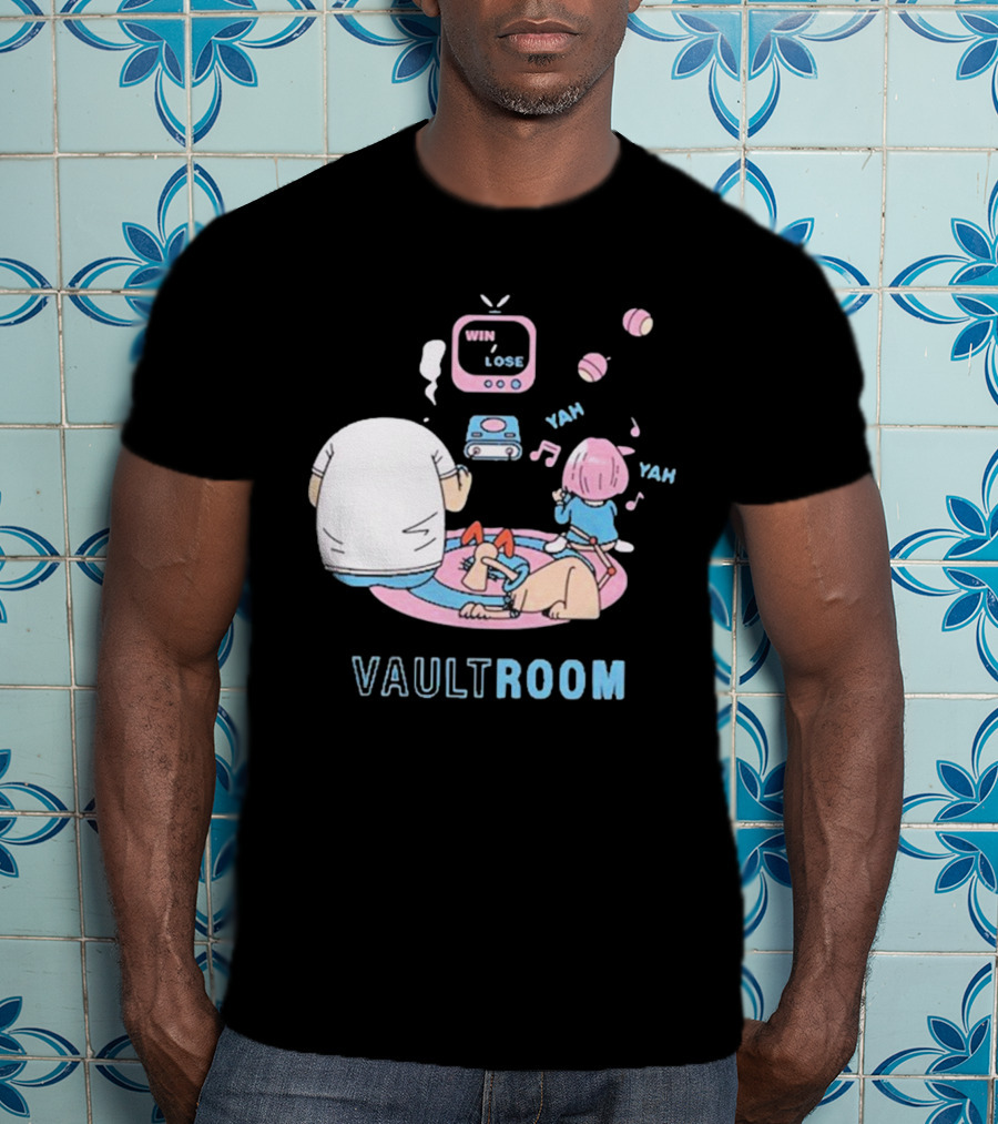 Vault Room Gaming Fun With Win Lose Challenge T-Shirt