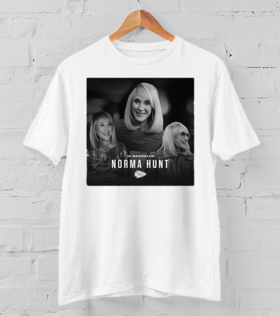 In Memoriam Norma Hunt Kansas City Chiefs T-Shirt