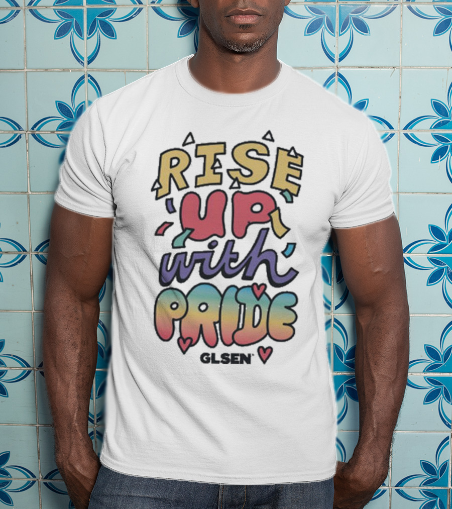 Rising Colors Of Pride By GLSEN T-Shirt