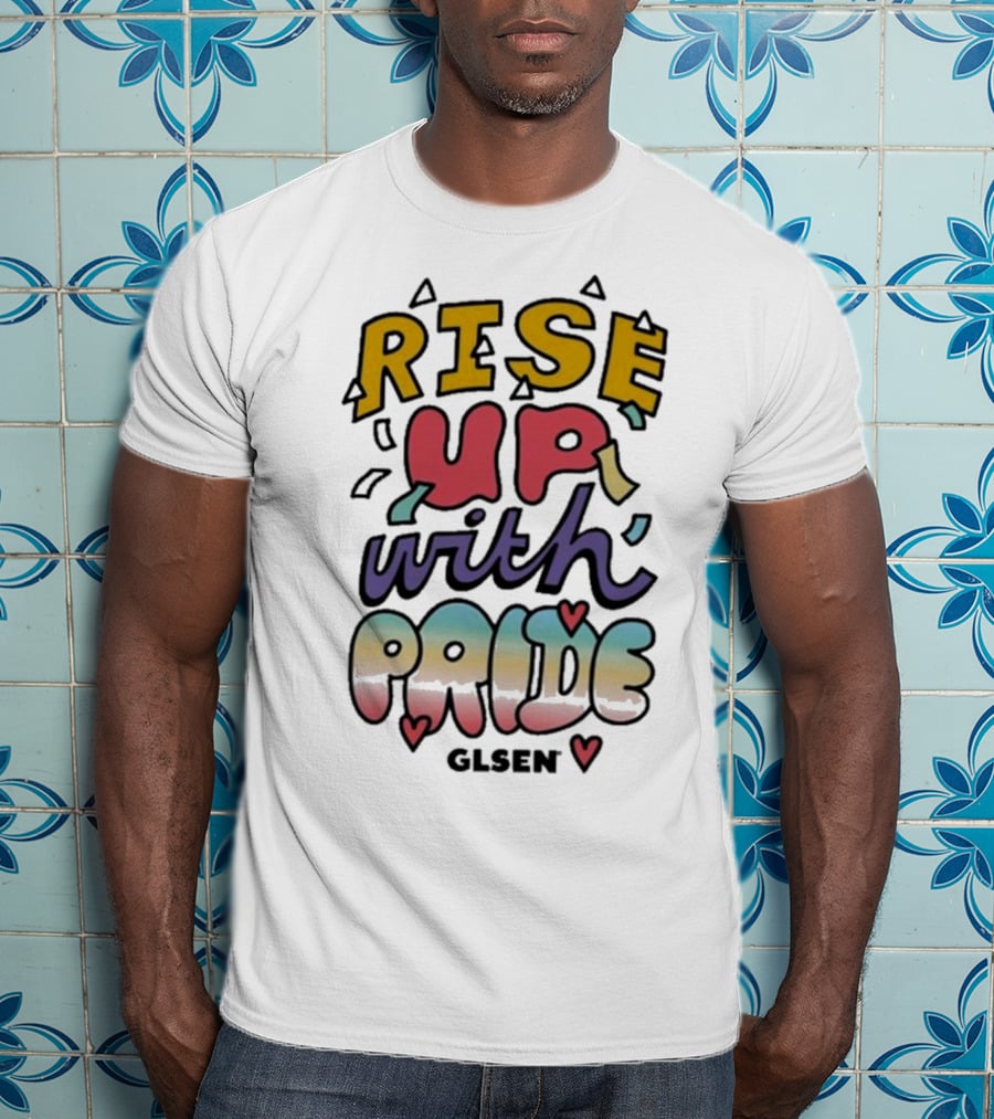 Glsen Rise Up With Pride Wilson Cruz T-Shirt