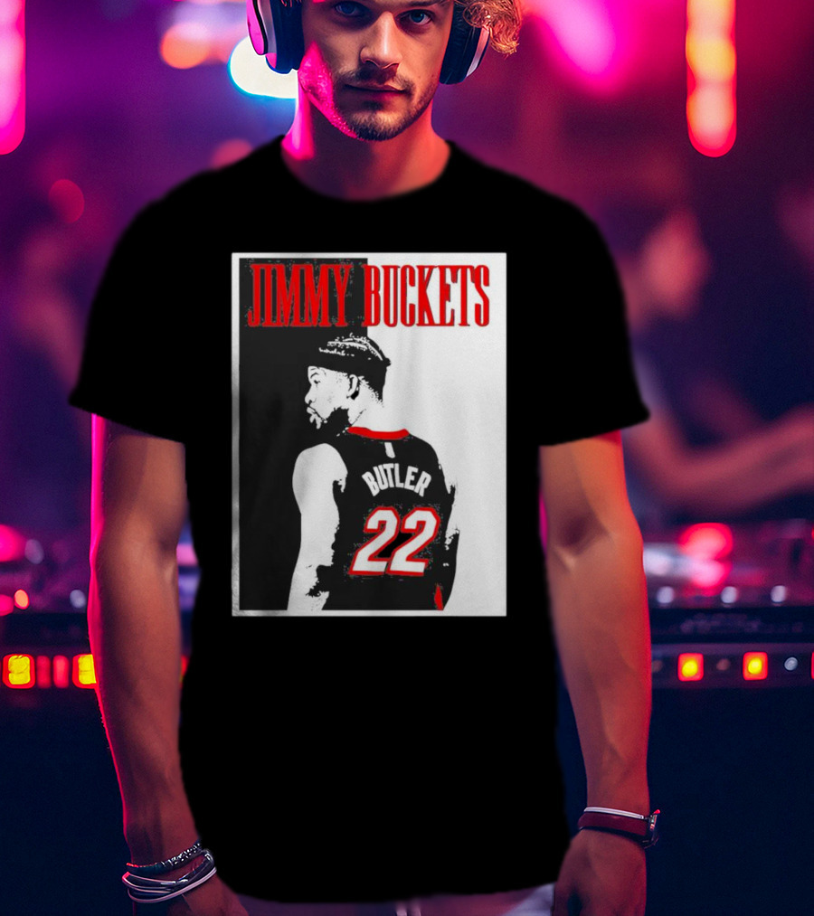 Jimmy Butler Buckets 22 Basketball Jersey T-Shirt