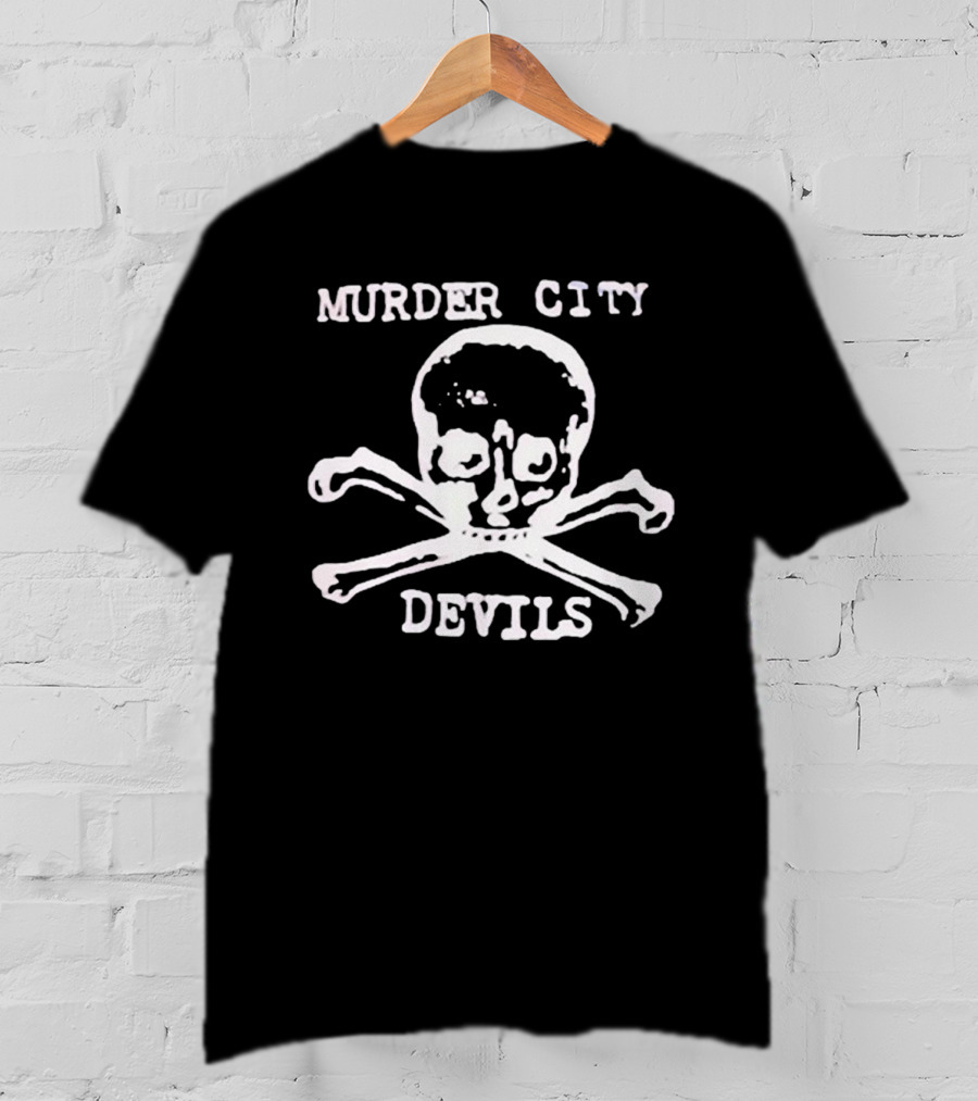 Murder City Devils Skull And Crossbones T-Shirt