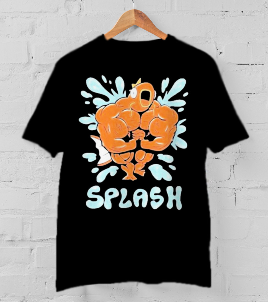 Magikarp Splash Buff Fish Comic T-Shirt