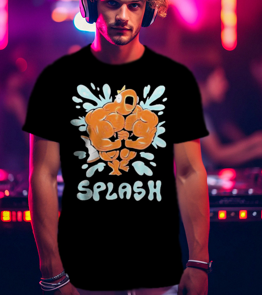 Magikarp Splash Buff Fish Comic T-Shirt