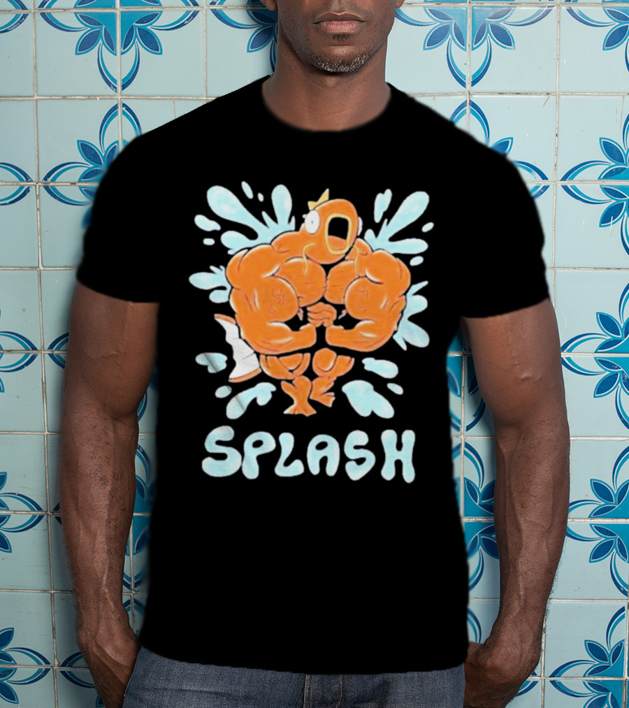 Magikarp Splash Buff Fish Comic T-Shirt