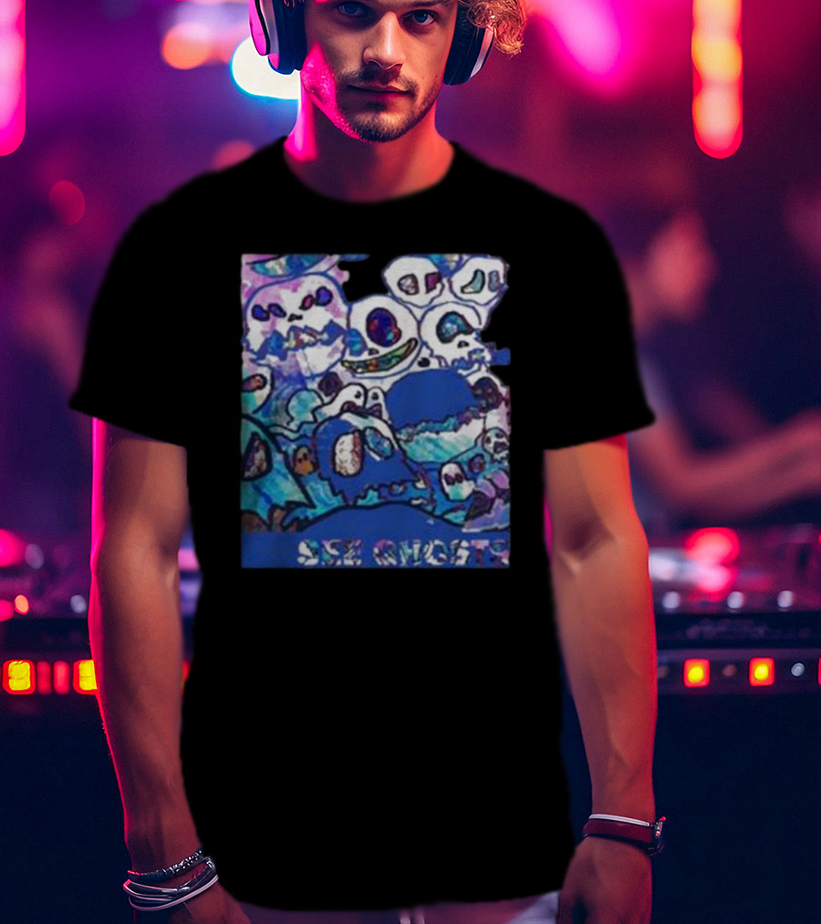 Kids See Ghosts Kanye West Kid Cudi Fan Art Pouya T-Shirt