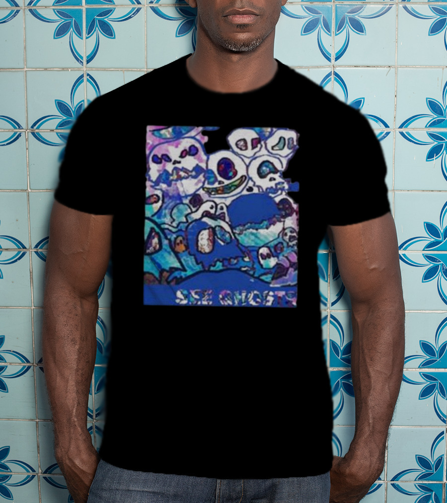Kids See Ghosts Kanye West Kid Cudi Fan Art Pouya T-Shirt