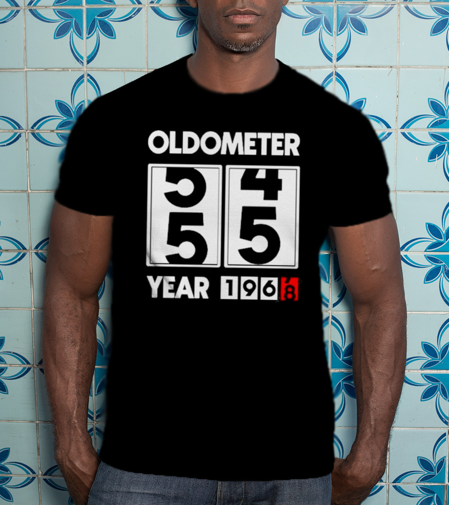 Oldometer 55 45 Year 1968 T-Shirt