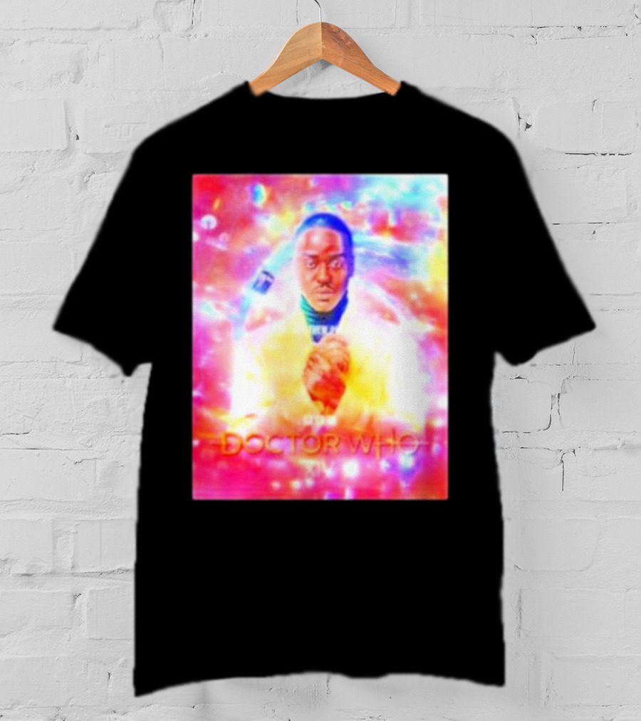 Doctor Who 14 Ncuti Gatwa Vibrant Time Traveler T-Shirt