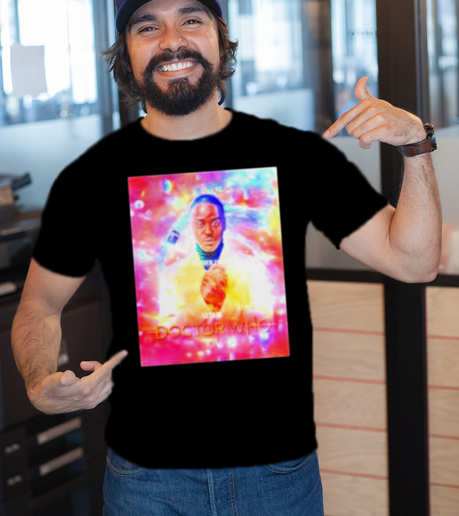 Doctor Who 14 Ncuti Gatwa Vibrant Time Traveler T-Shirt