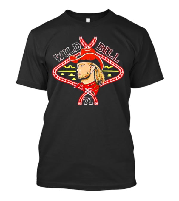 Vegas Golden Knights Wild Bill 71 William Karlsson Cowboy T-Shirt