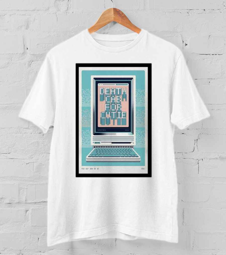 Death Cab For Cutie Commodore Ballroom Vancouver Retro Computer T-Shirt