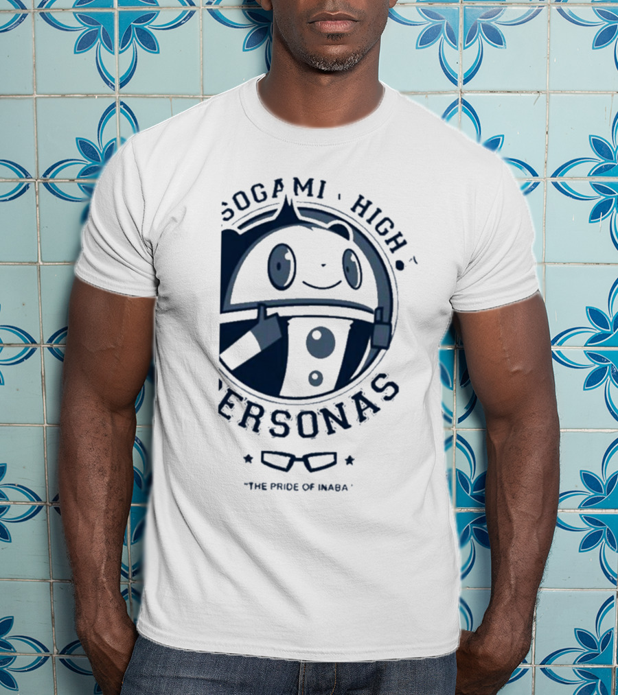 Gekkoukan High Personas The Pride Of Inaba Megami Tensei T-Shirt