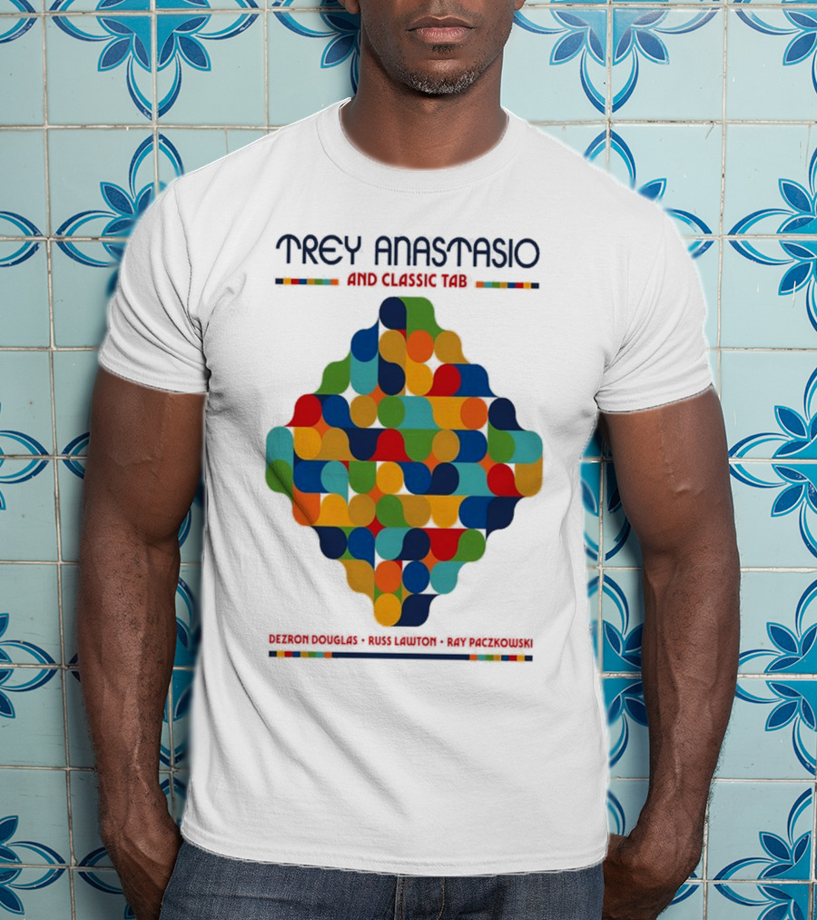 Trey Anastasio And Classic TAB Dezron Douglas Russ Lawton Ray Paczkowski T-Shirt