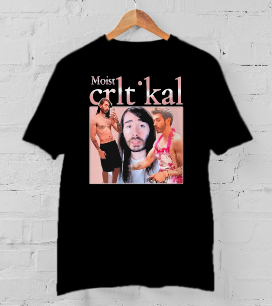Moistcr1tikal Connor Amari Editable Screenshot Long Hair Apron Mirror Selfie T-Shirt