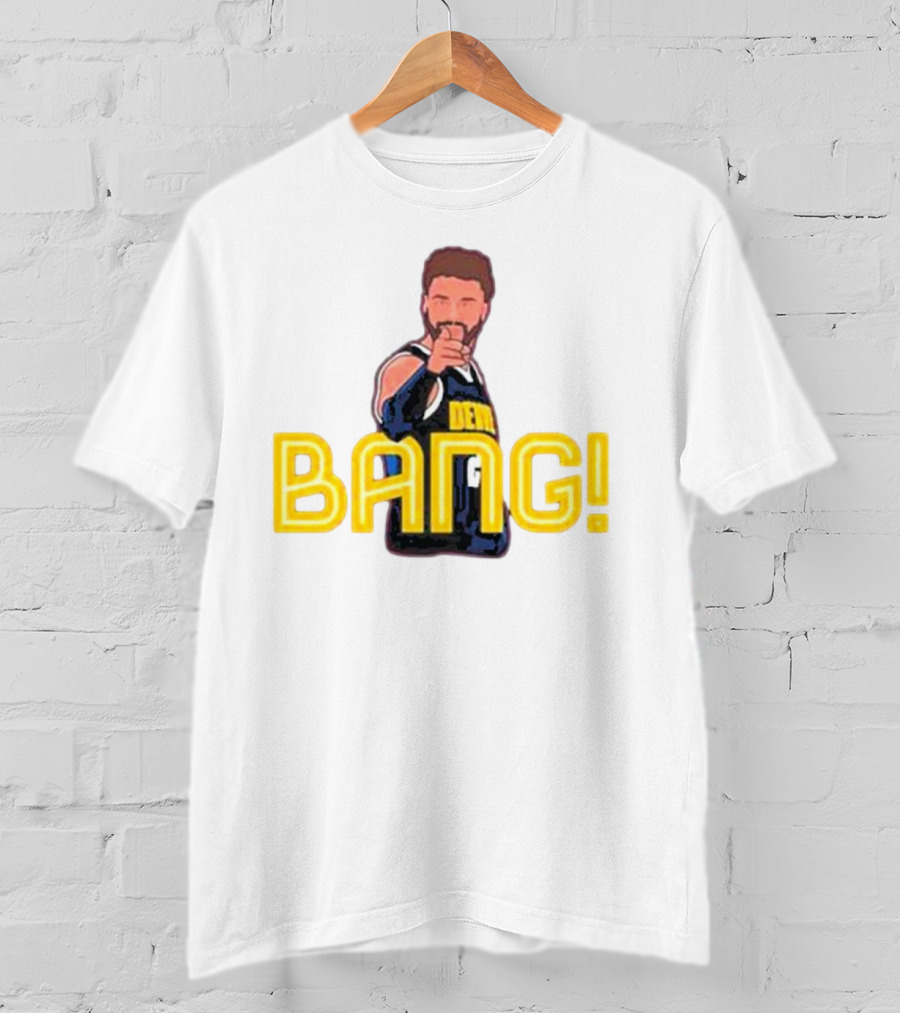 Product Deco Apparel Co. Nate Kreckman Bang Denver Basketball Iconic Gesture T-Shirt