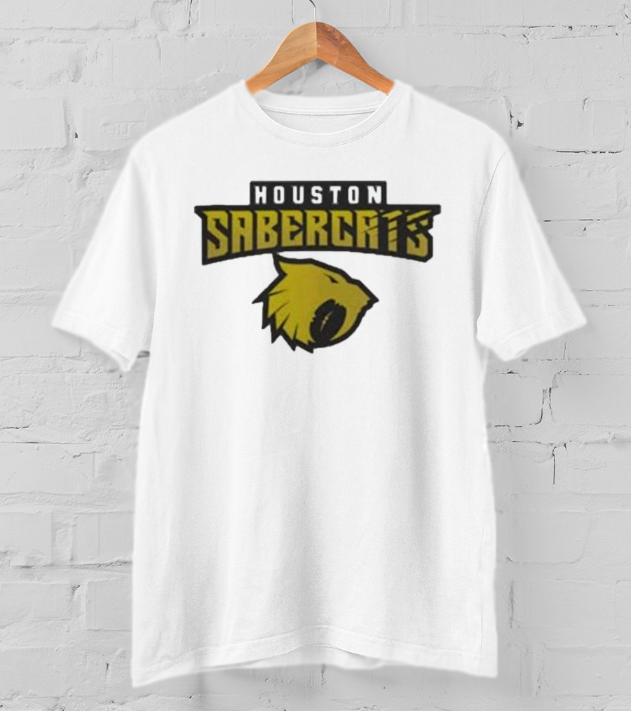 Houston SaberCats Yellow T-Shirt