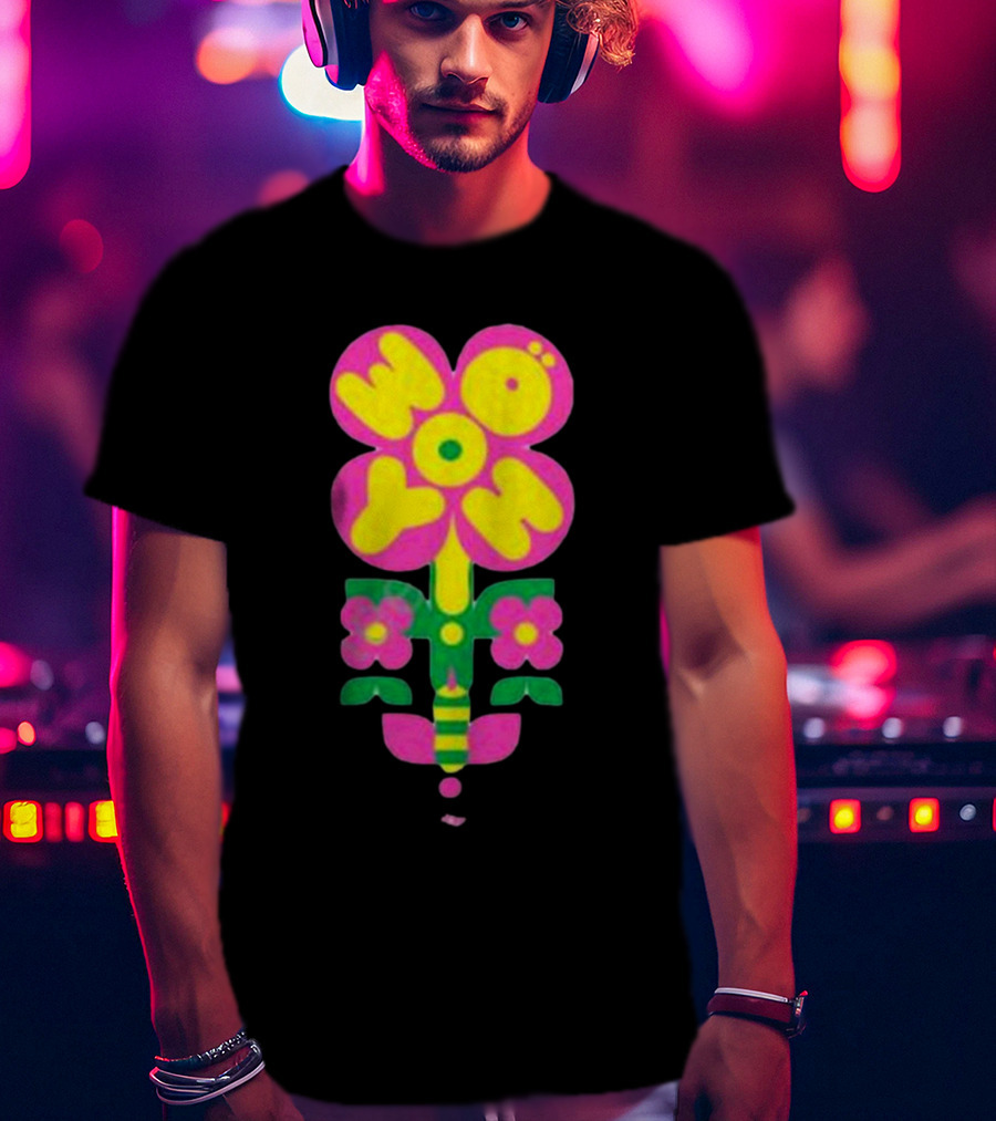 Wöyh Hippi Flower T-Shirt
