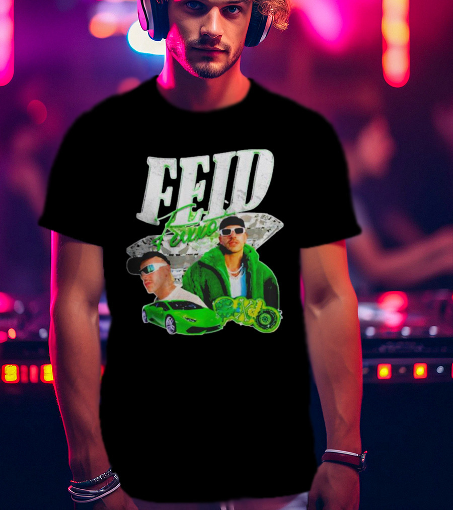 FEID FUMO Green Car T-Shirt