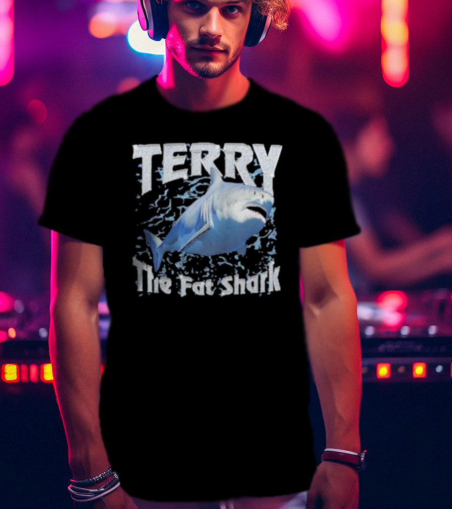 Terry The Fat Shark Marine Adventure T-Shirt
