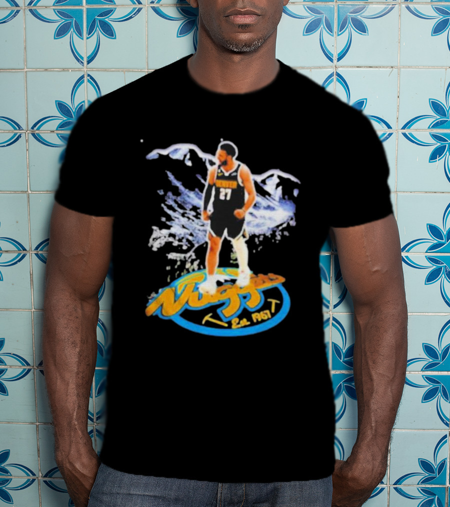 Jamal Murray Nuggets Est 1967 Basketball Player With Mountains T-Shirt