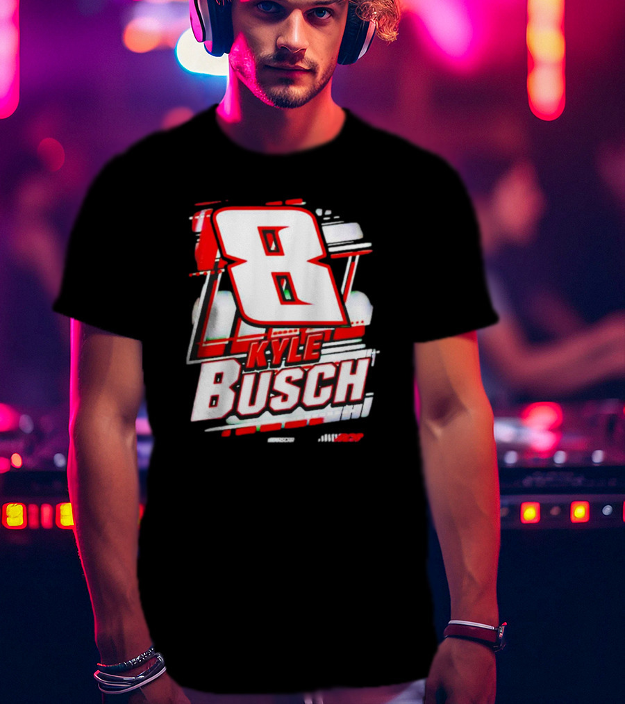 Kyle Busch #8 NASCAR RCR Racing T-Shirt