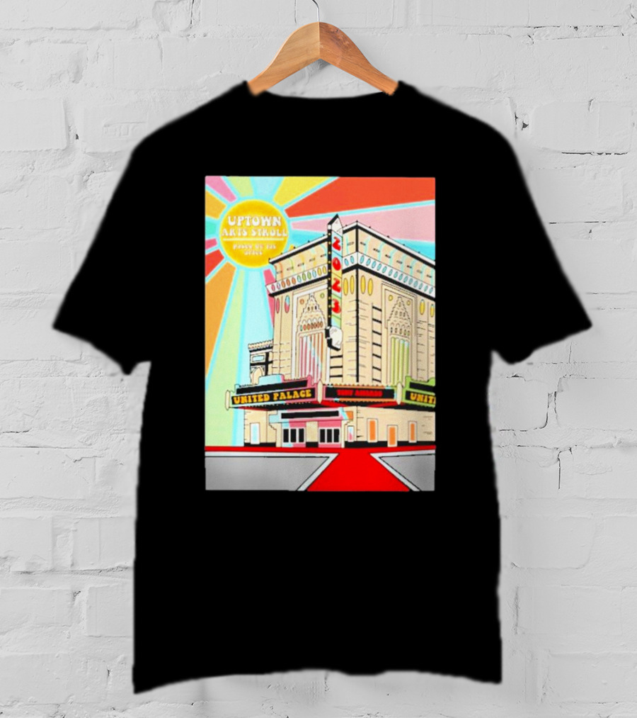Uptown Arts Stroll United Palace Paseo De Las Artes Vegalteno T-Shirt