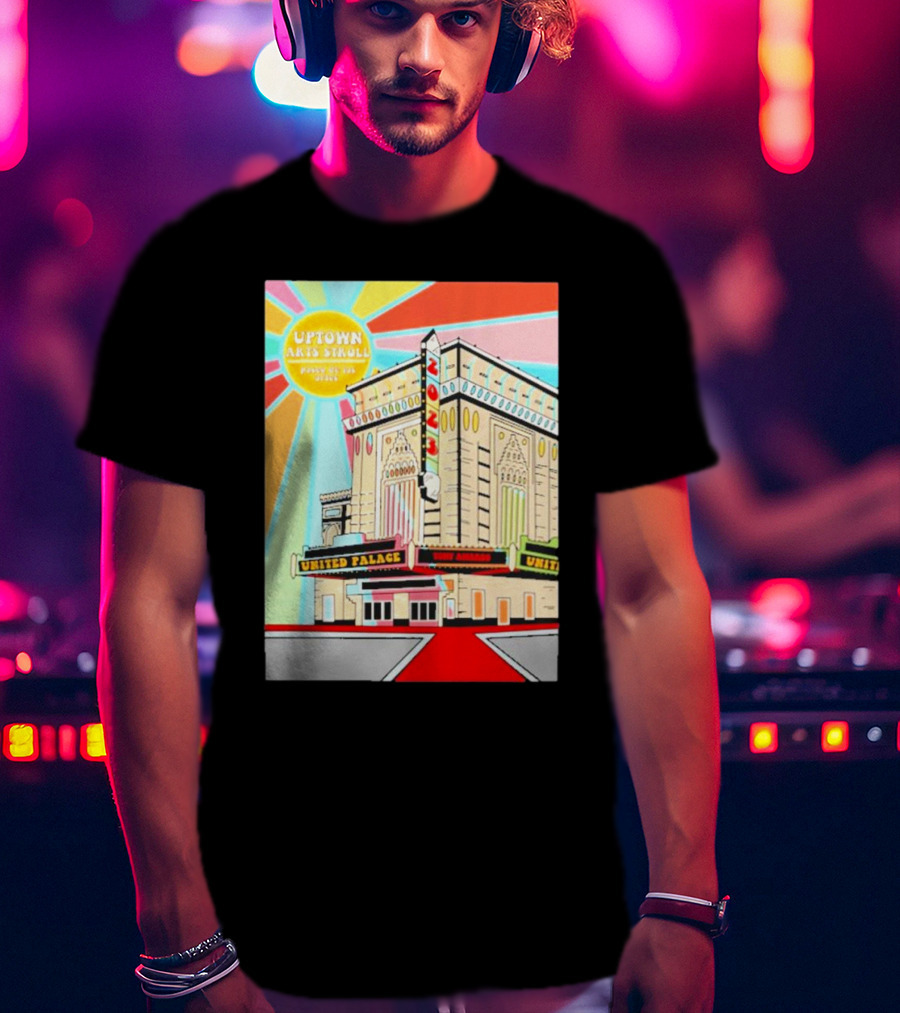 Uptown Arts Stroll United Palace Paseo De Las Artes Vegalteno T-Shirt