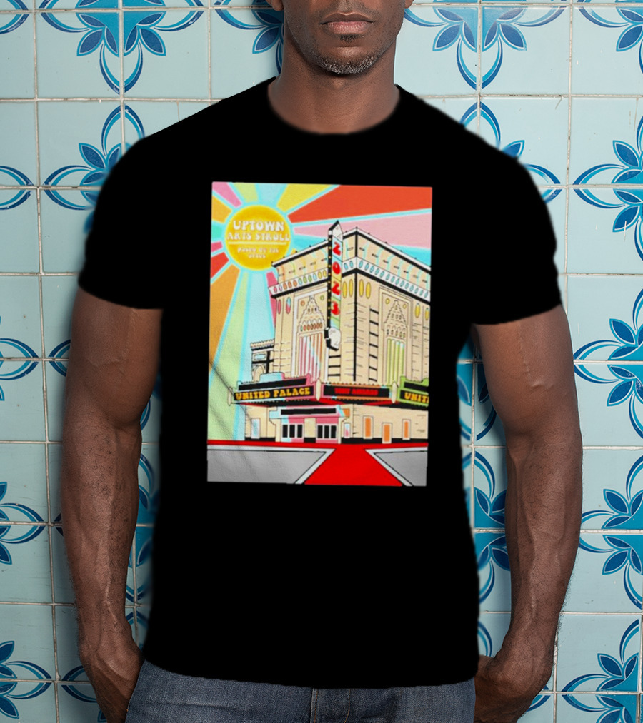 Uptown Arts Stroll United Palace Paseo De Las Artes Vegalteno T-Shirt