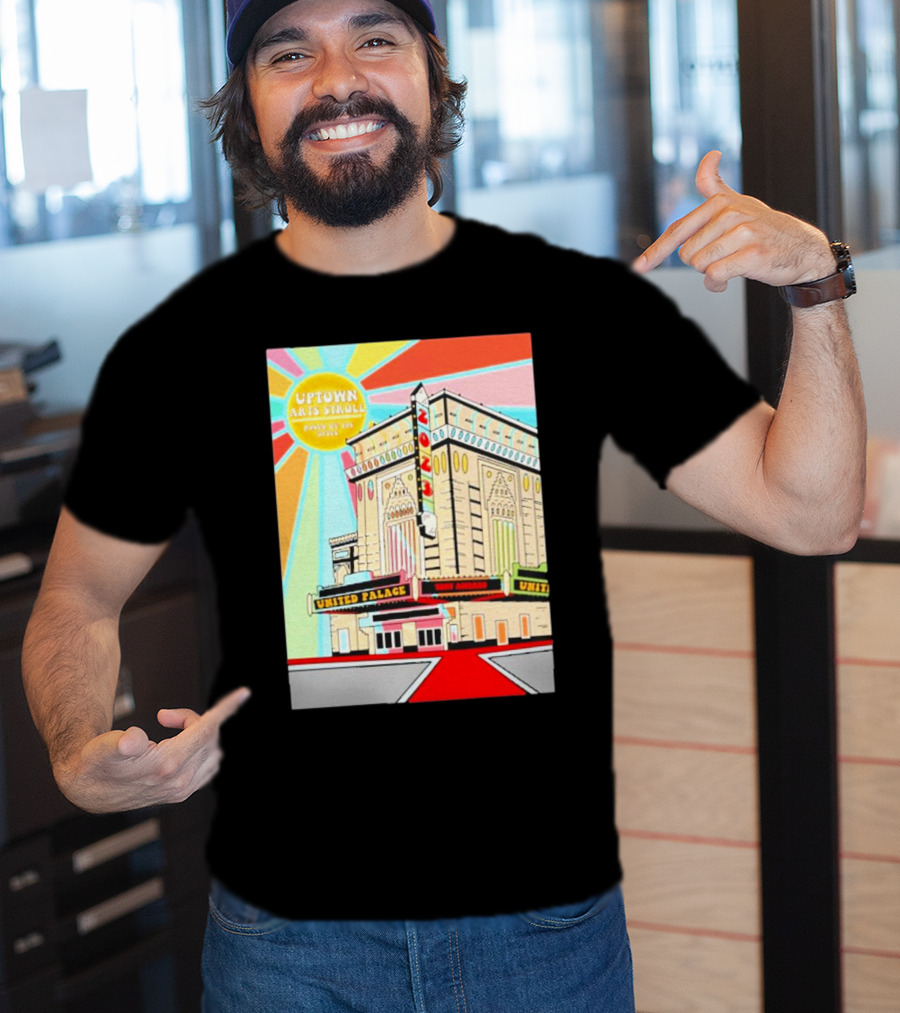 Uptown Arts Stroll United Palace Paseo De Las Artes Vegalteno T-Shirt